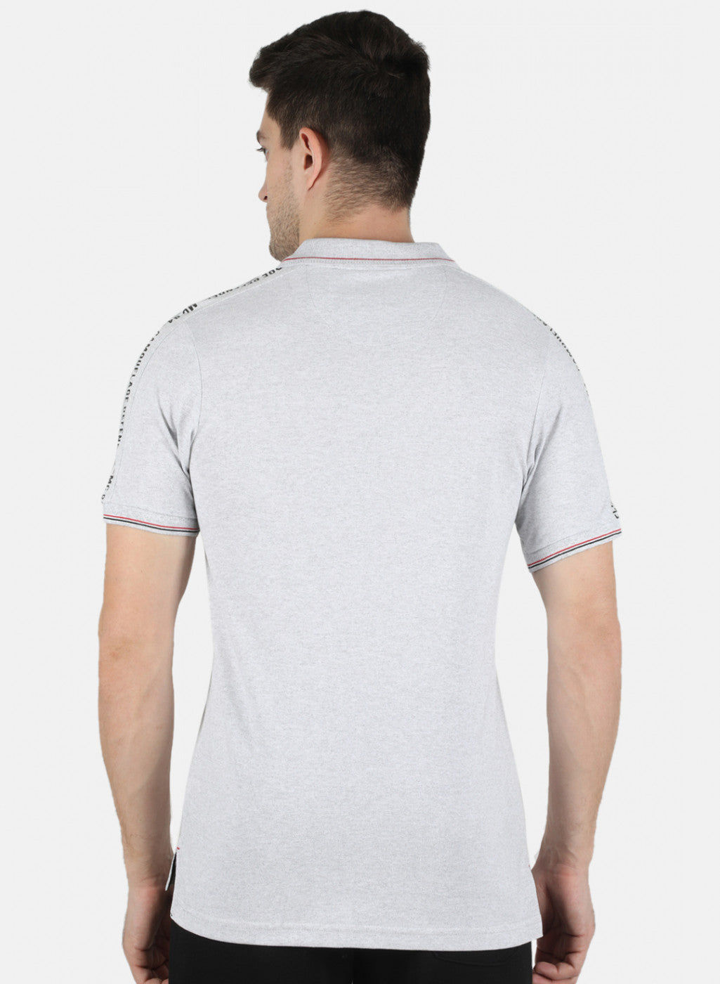 Men Grey Printed T-Shirt