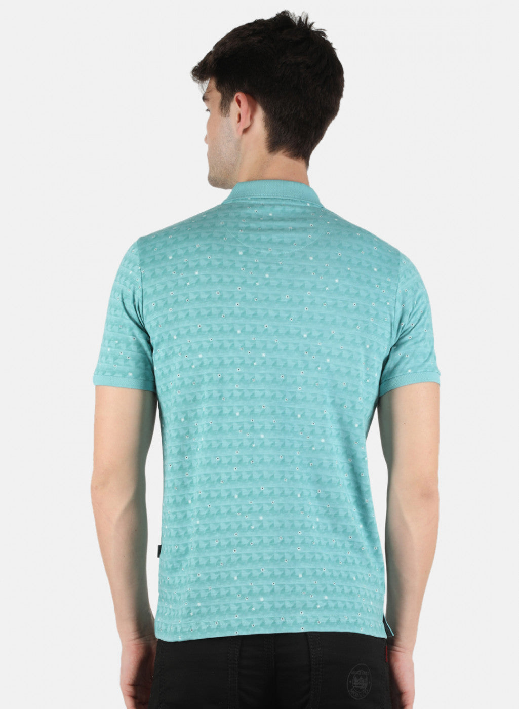 Men Green Printed T-Shirt