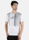 Men White Printed T-Shirt