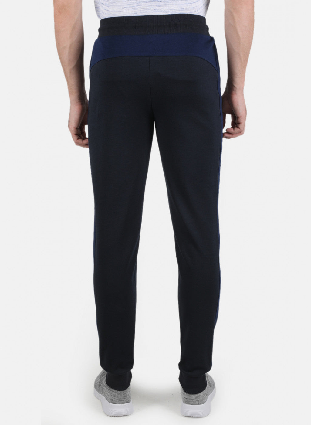 Men NAvy Blue Plain Lower