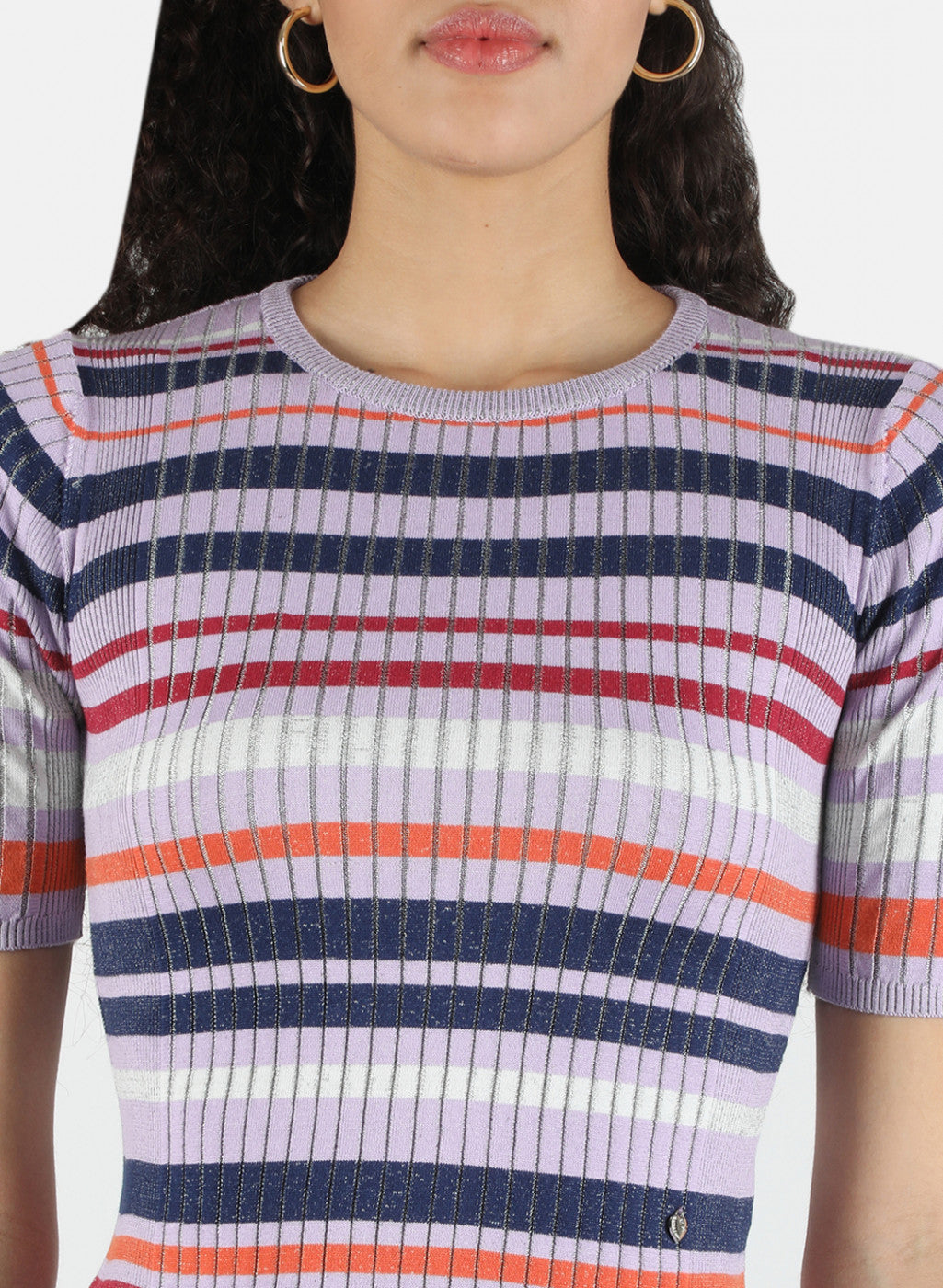 Women Multicolor Stripe Top