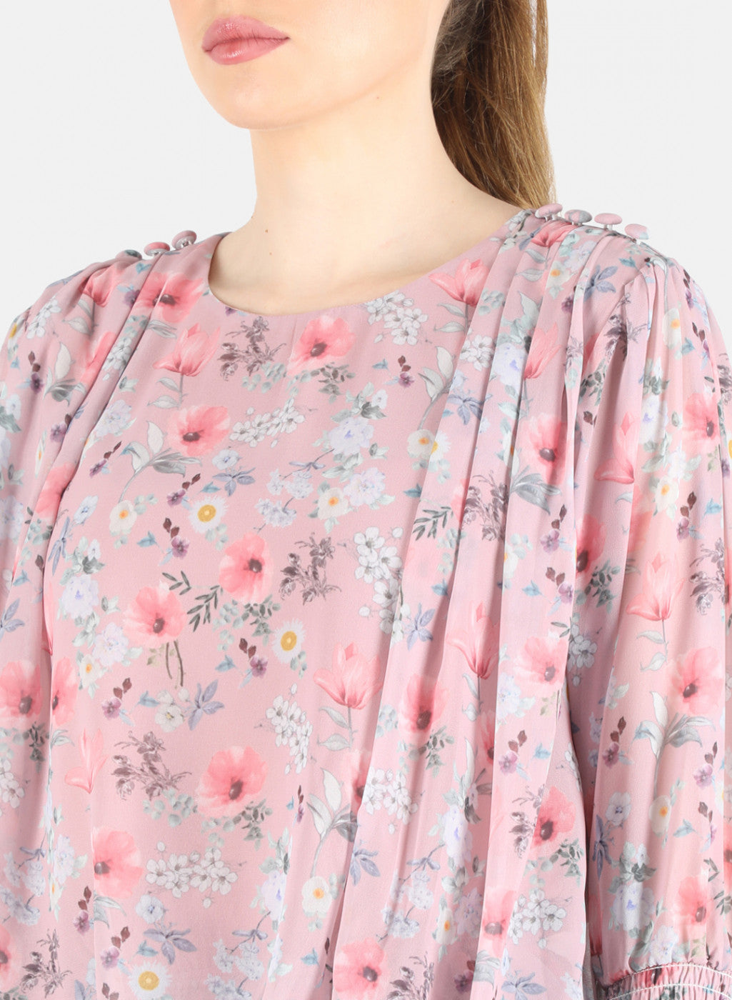 Women Pink Printed Top