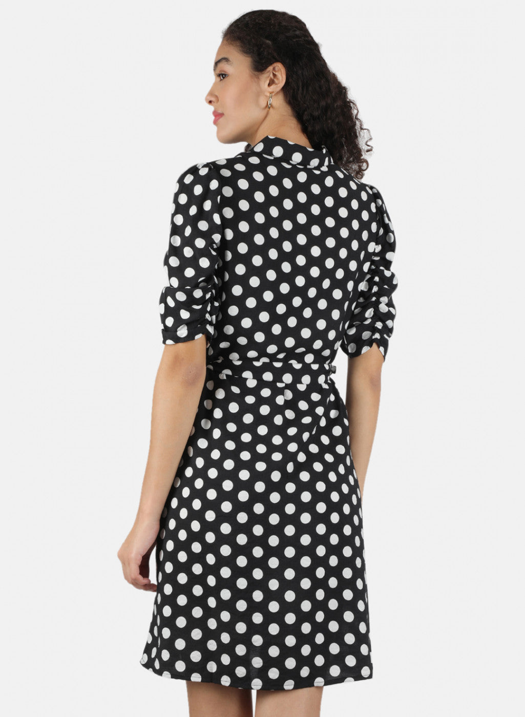 Women Black Printed Dress