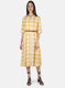 Women Yellow Printed Dress