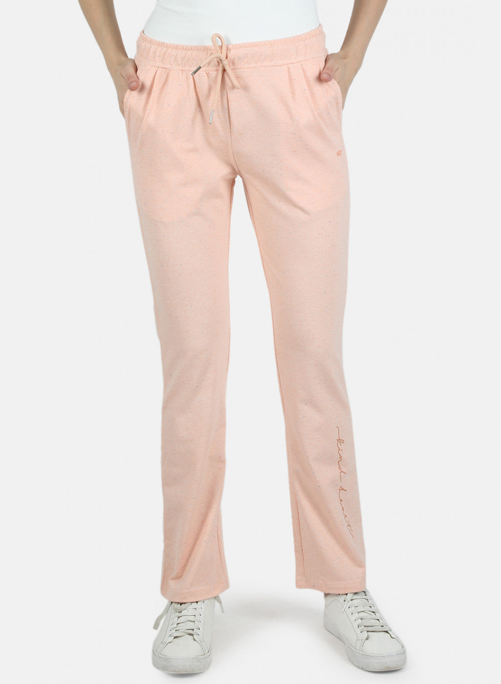 Women Peach Regular Fit Lower