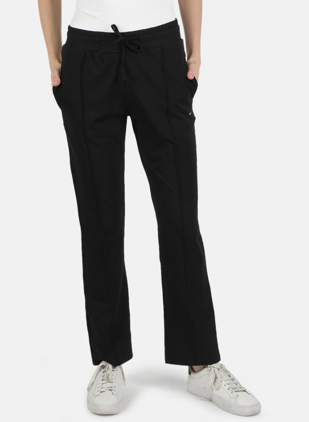 Women Black Regular Fit Lower