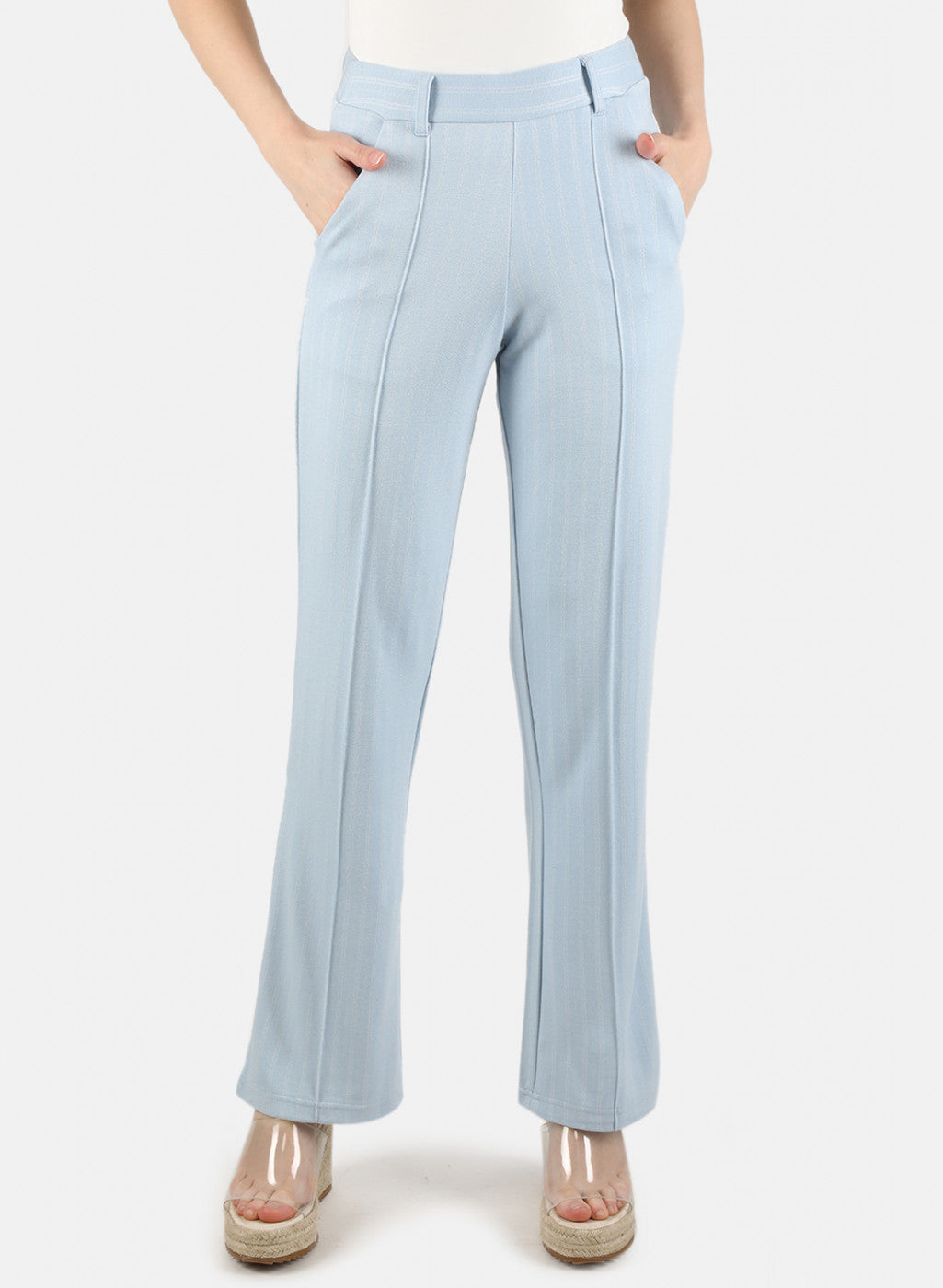 Women Blue Regular Fit Lower