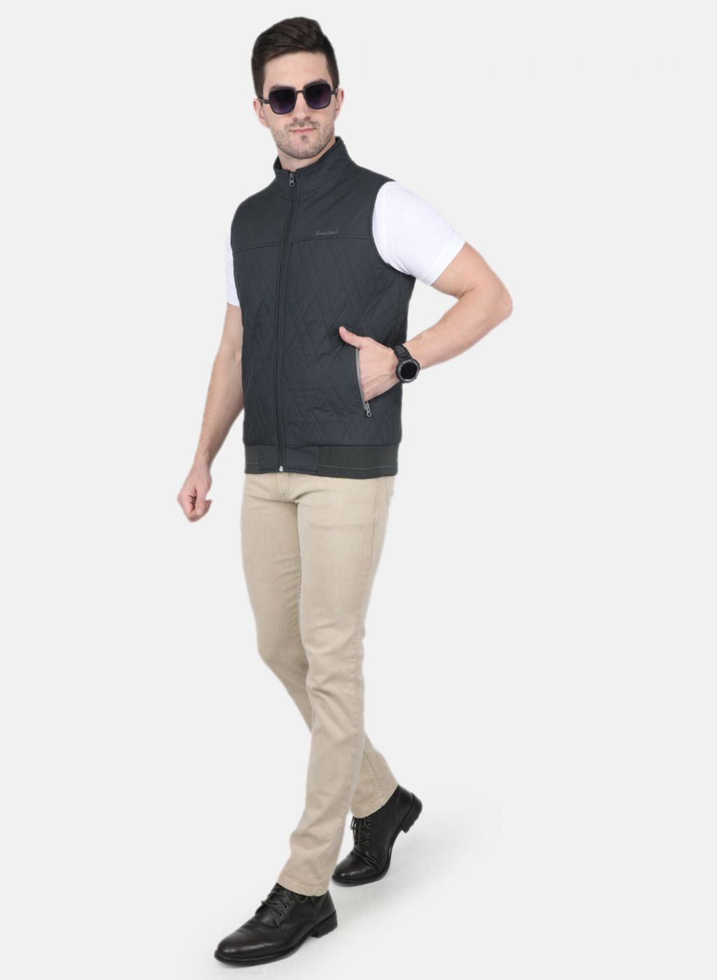 Buy Men Olive Solid Jacket Online in India - Monte Carlo
