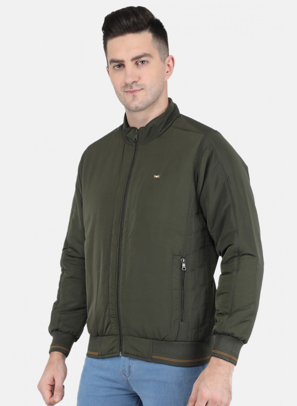 Add A Bomber Jacket In Olive Green To Your Friday Look