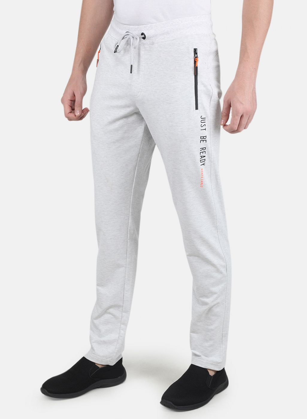 Men Grey Smart Fit Winter Lower