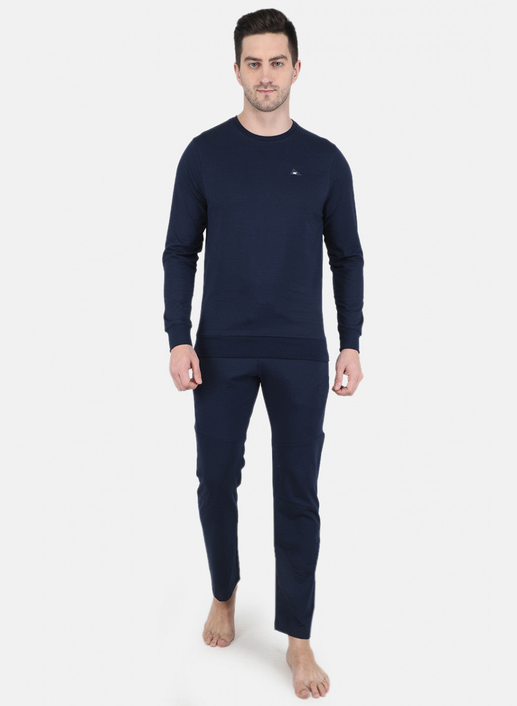 Men Blue Pre-winter Yoga wear Tracksuit