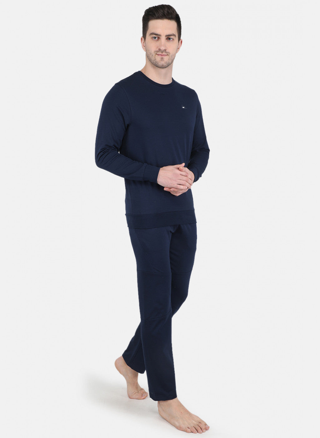 Men Blue Pre-winter Yoga wear Tracksuit