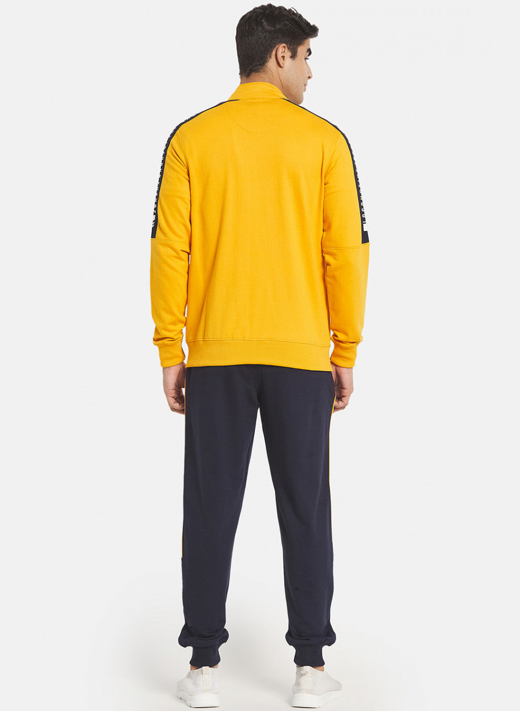 Men Yellow Light Weight Tracksuit