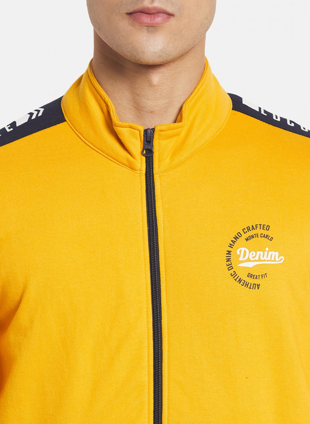 Men Yellow Light Weight Tracksuit