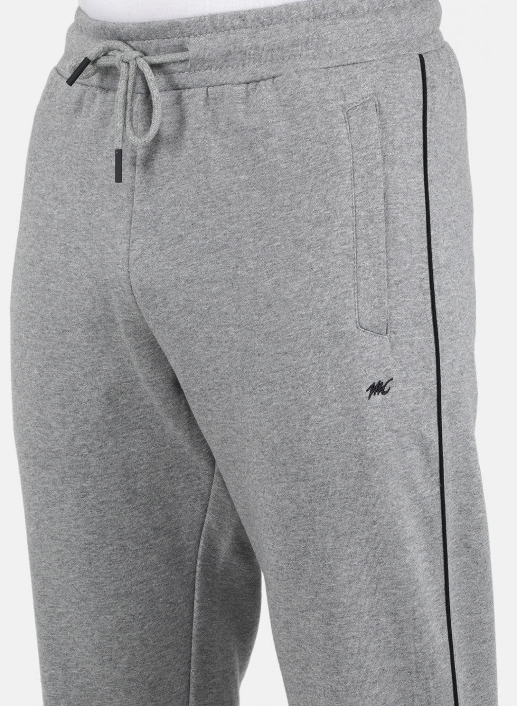 Men Grey Cut & Sew Tracksuit