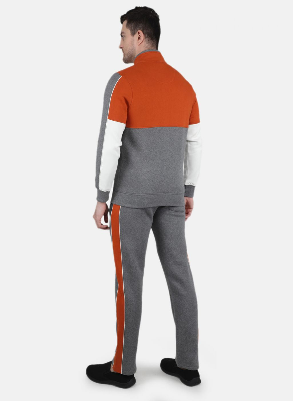 Orange and grey nike 2025 tracksuit