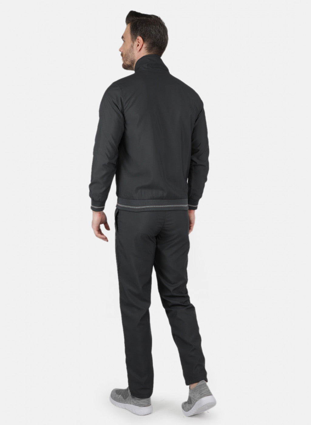 Men Grey Light Weight - Mesh Lining Tracksuit