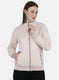 Women Pink Solid Jacket