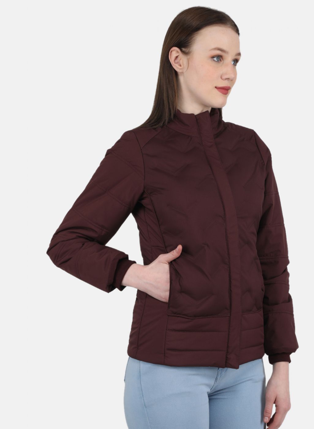 Port Authority Women's Maroon Value Fleece Jacket