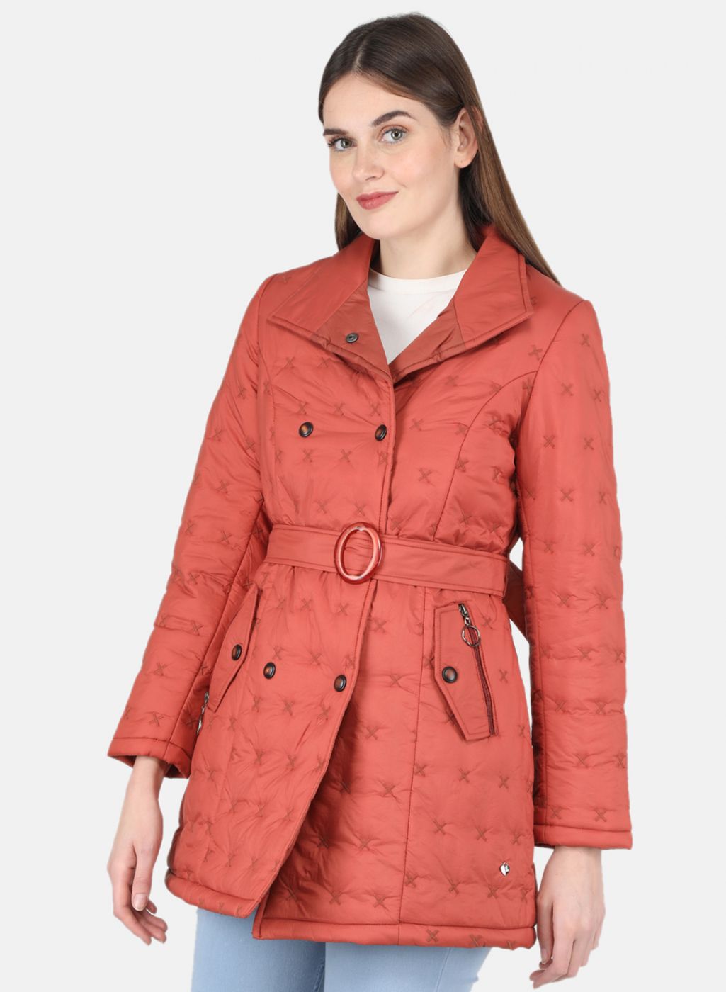 Buy RED LONG JACKET for Women Online in India