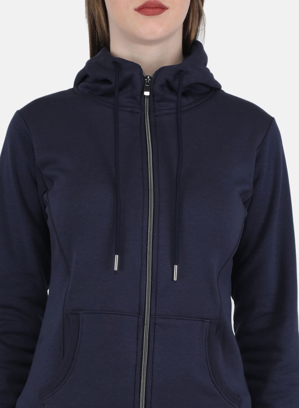 Women Blue Solid Tracksuit