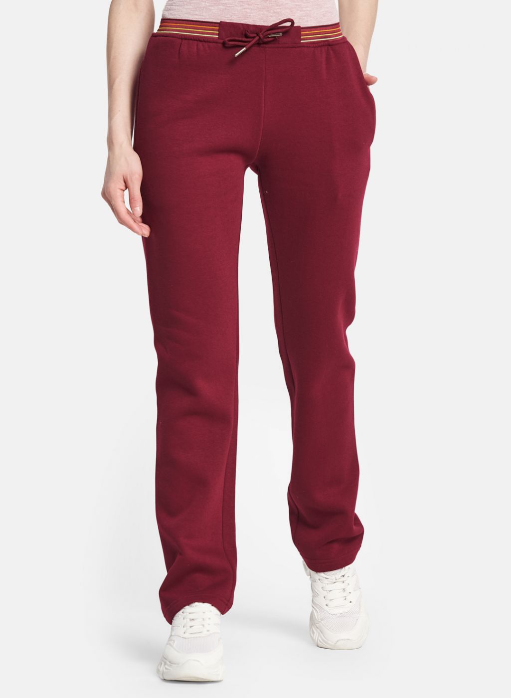 Women Maroon Regular Fit Winter Lower