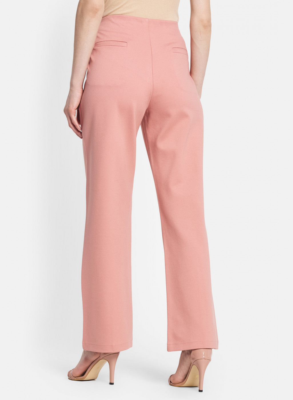 Peach Solid Jegging