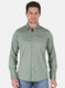 Men Green Printed Shirt