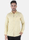 Men Yellow Printed Shirt