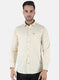 Men Beige Printed Shirt