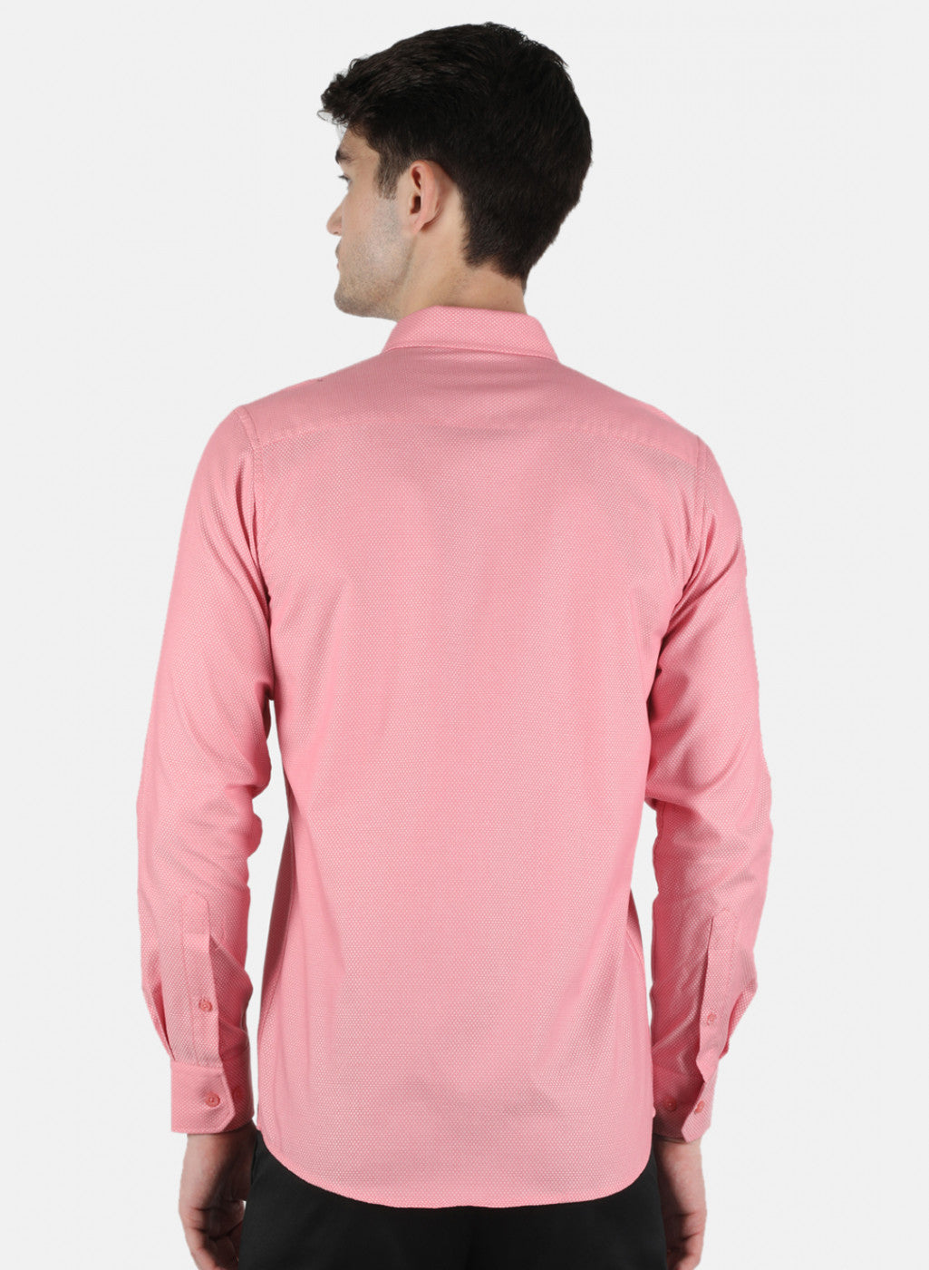 Men Pink Printed Shirt