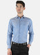 Men Blue Printed Shirt