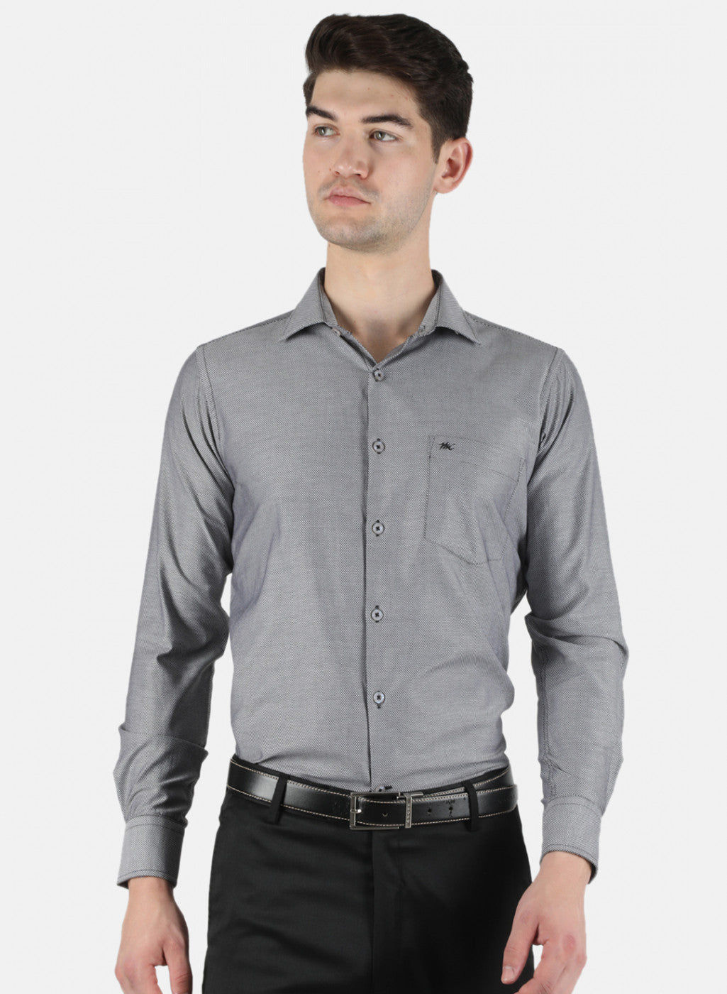 Men Black Printed Shirt