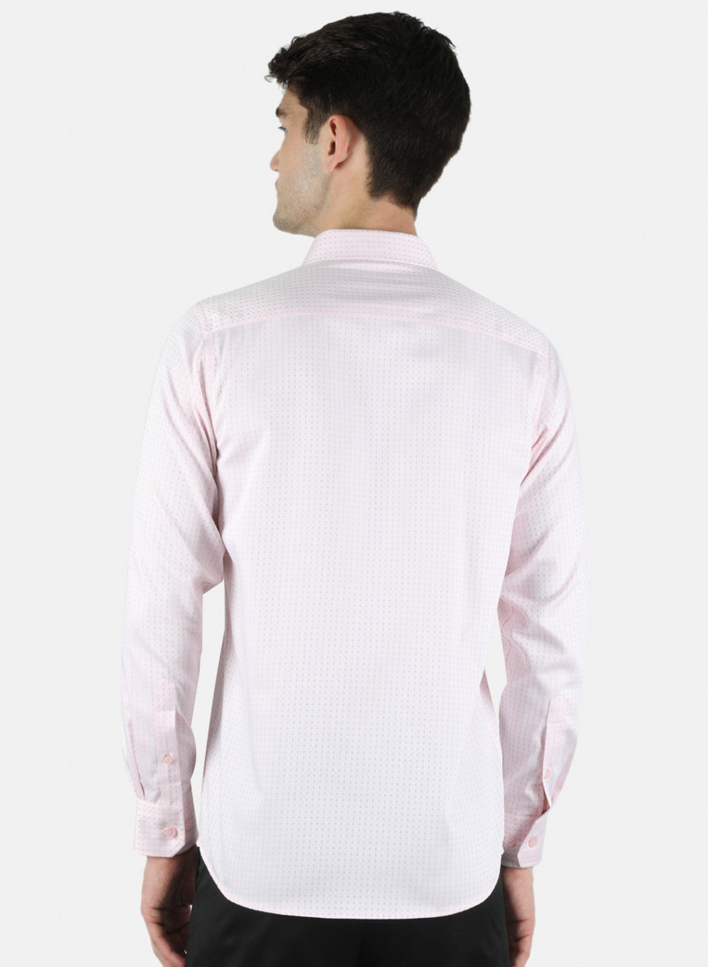 Men Pink Printed Shirt