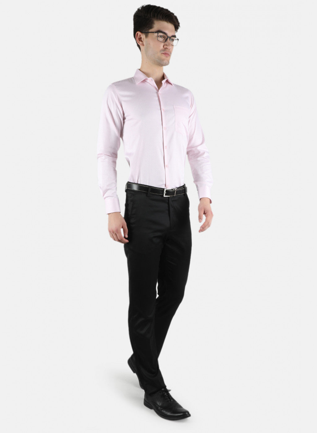 Men Pink Printed Shirt