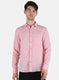 Men Pink Printed Shirt