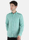 Men Green Printed Shirt