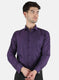 Men Purple Printed Shirt