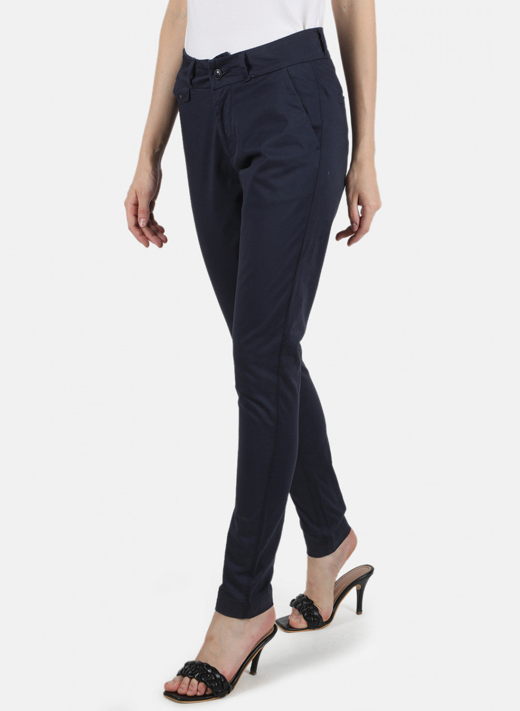 Slim Fit 5-pocket trousers | Dark Blue | Jack & Jones®