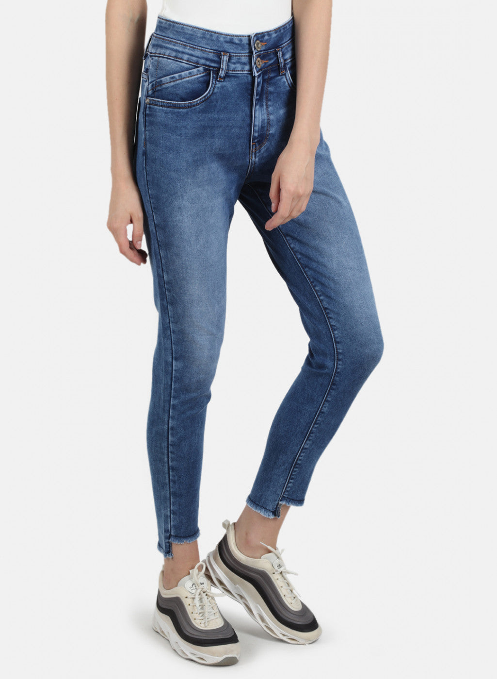 Women Blue Slim Fit Denim