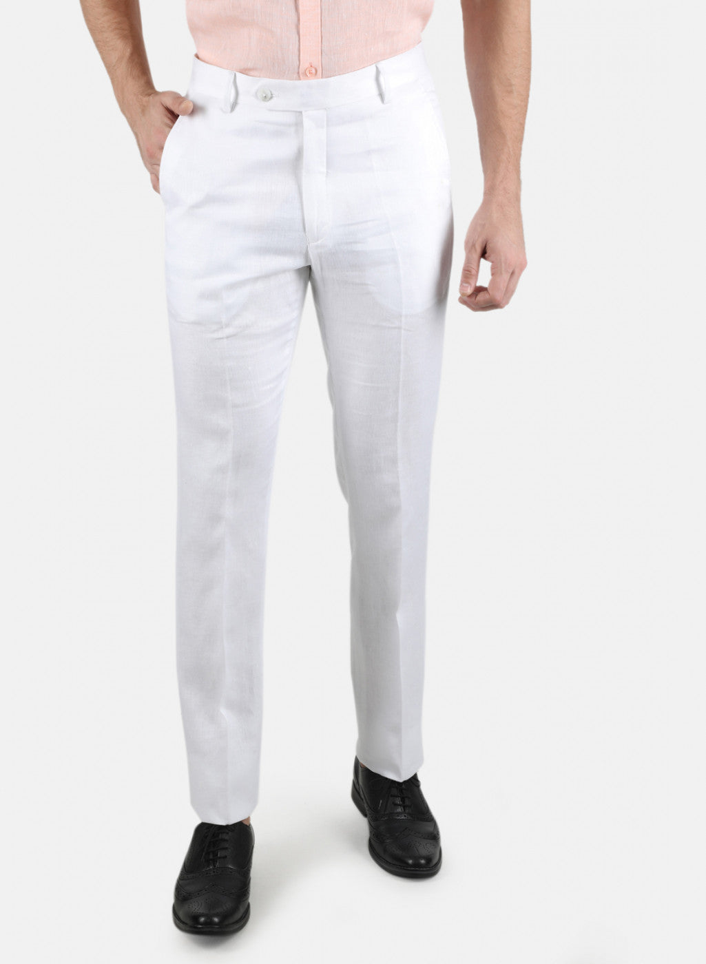 Buy Monte Carlo Grey Cotton Regular Fit Pleated Trousers for Mens Online @  Tata CLiQ