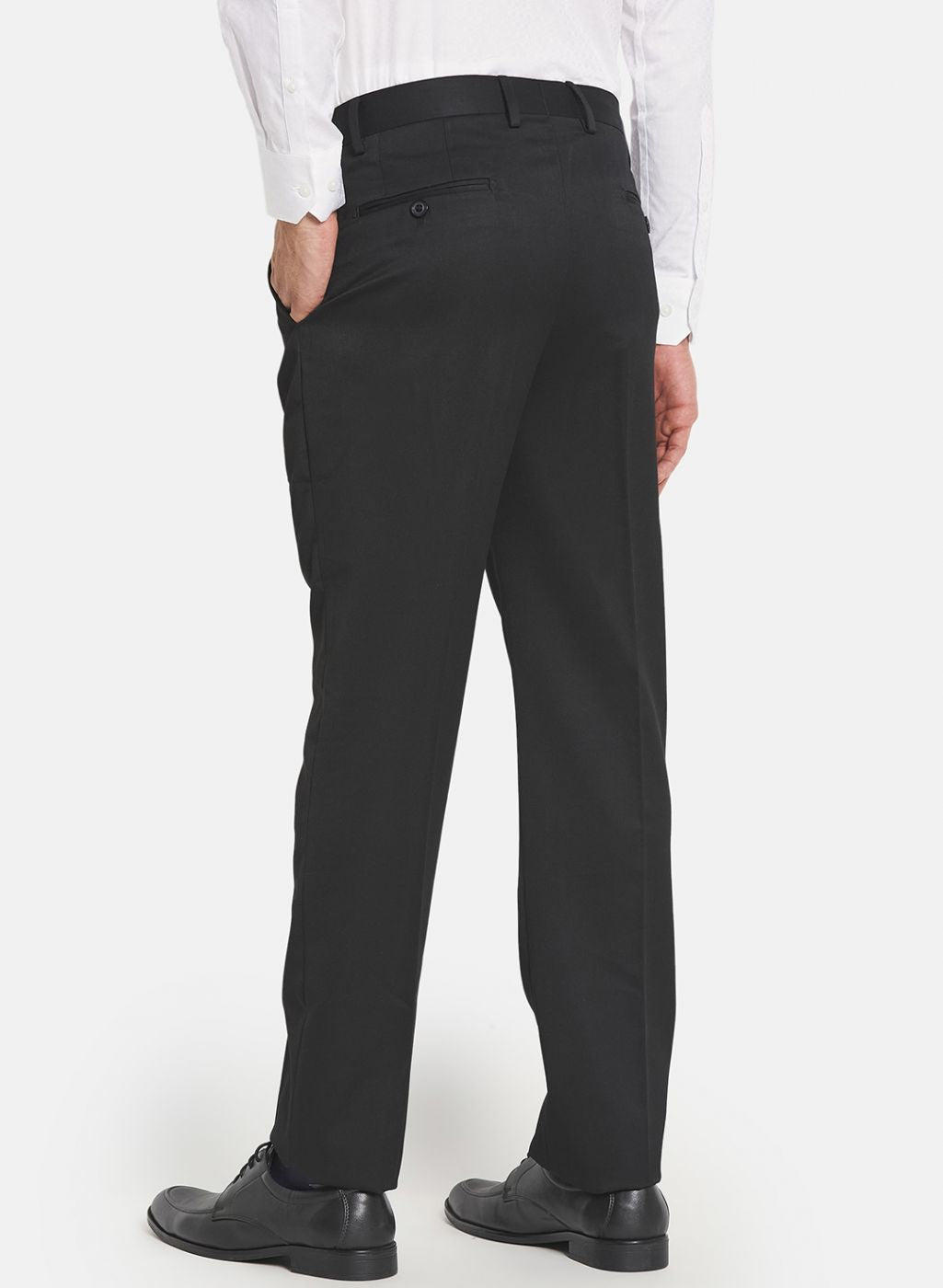 Men Black Slim Fit Trouser