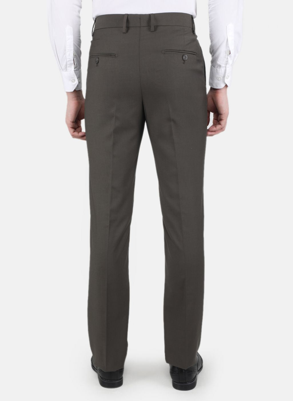 Men Brown Slim Fit Trouser