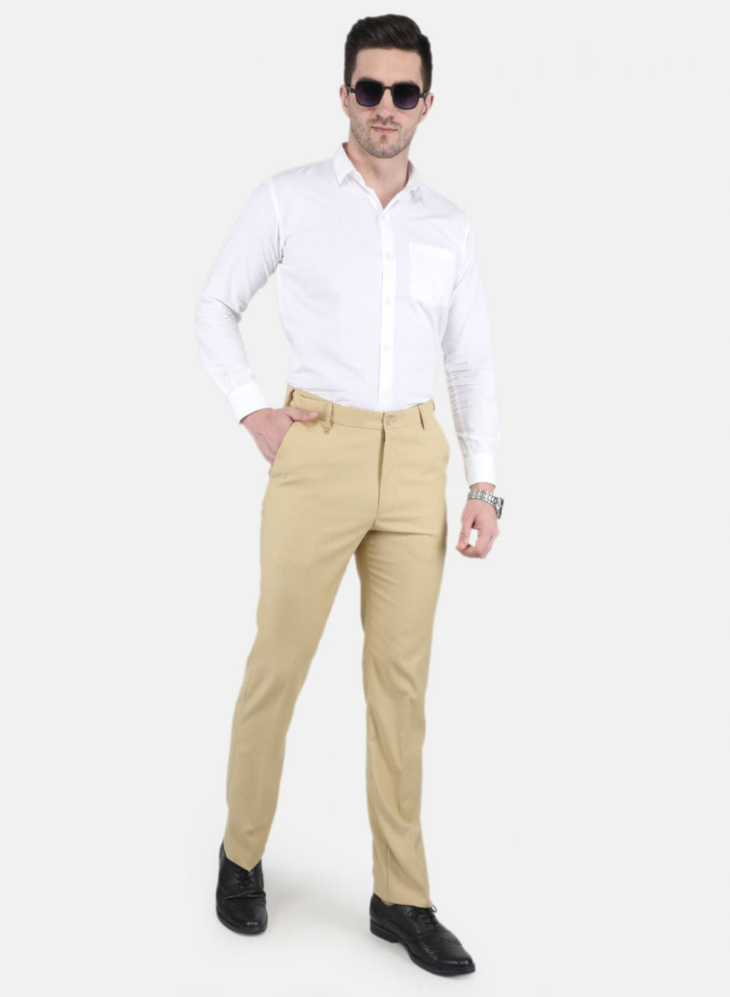 Alexander Kraft Monte Carlo | Light Grey VBC Wool Flannel Riviera Trousers  – Baltzar