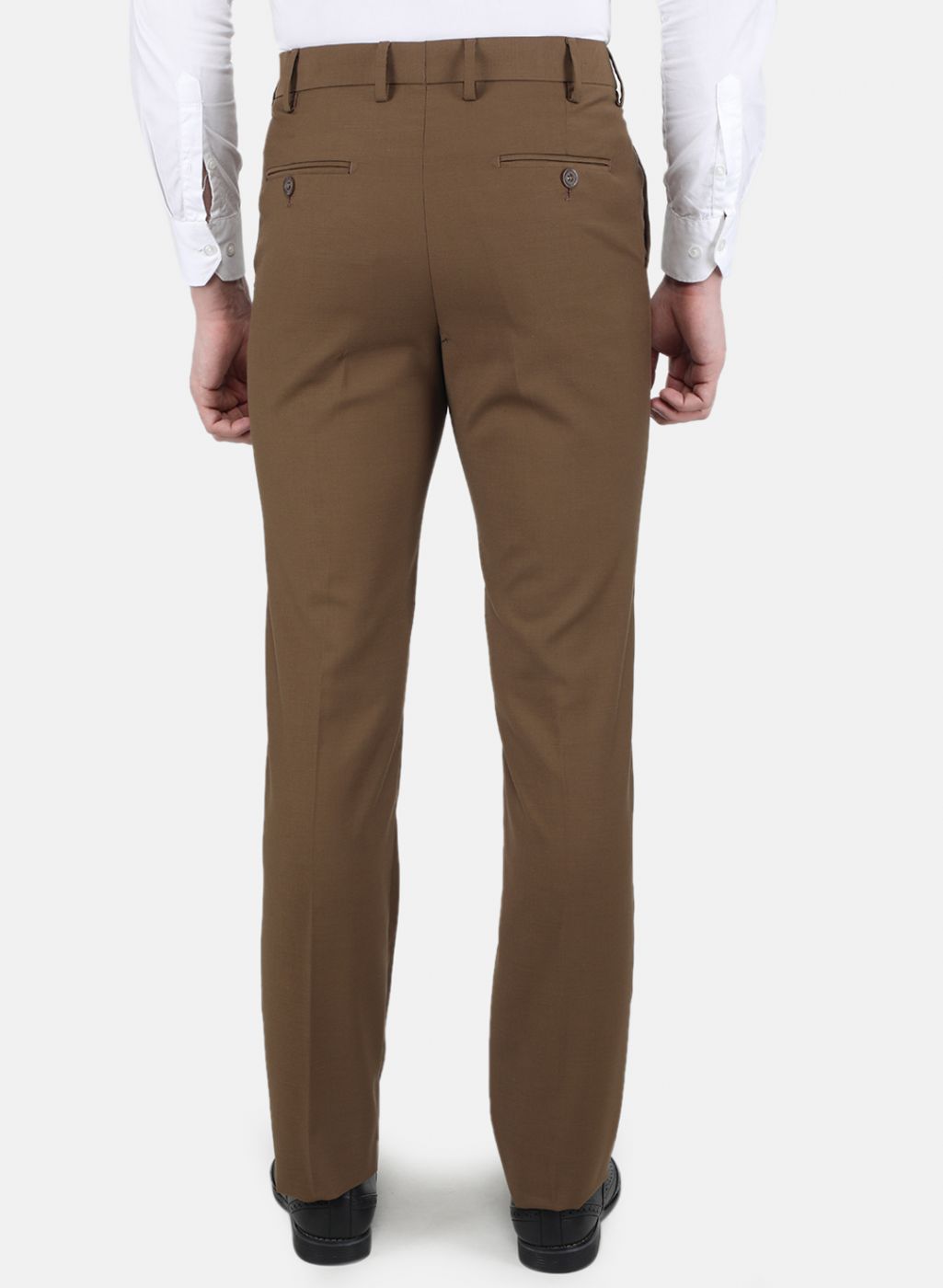 Men Brown Slim Fit Trouser