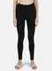 Women Black Plain Legging