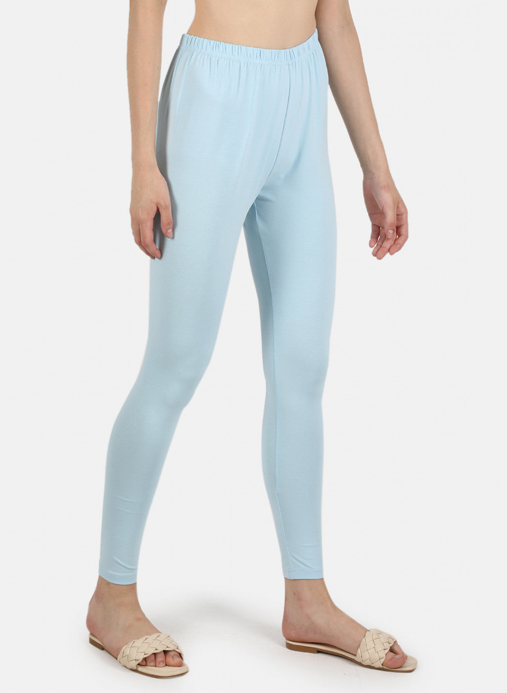 Jerf Womens Gela Light Blue Seamless Active Leggings – Helenemoda