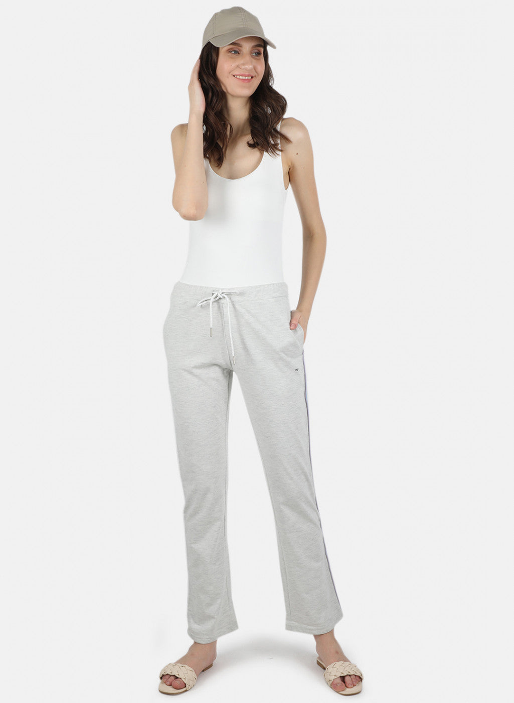 Women Grey Regular Fit Lower