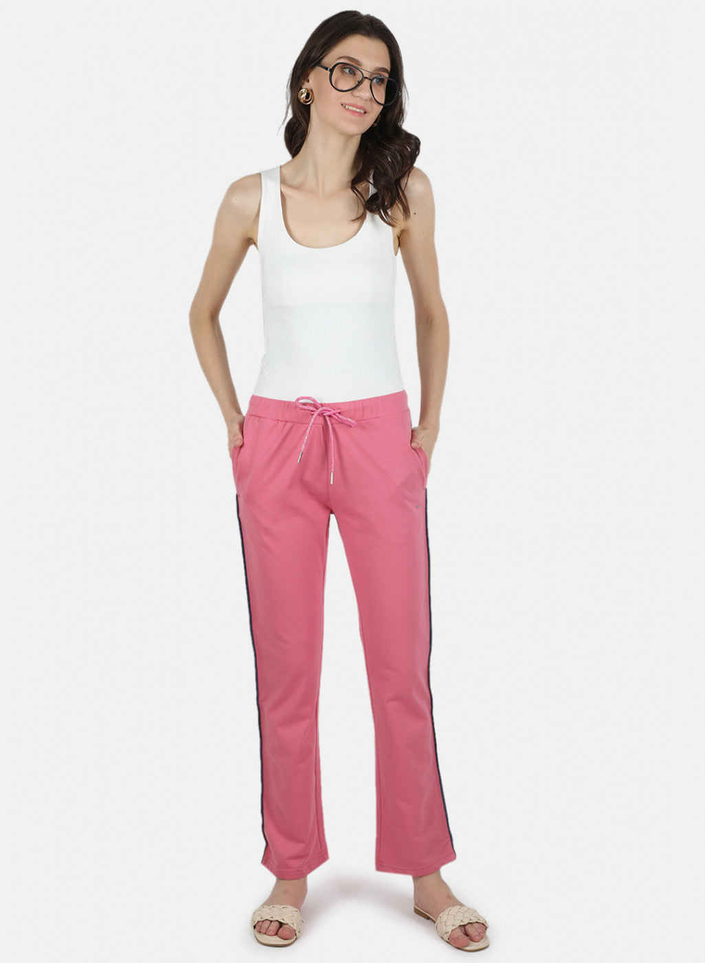 Women Pink Regular Fit Lower