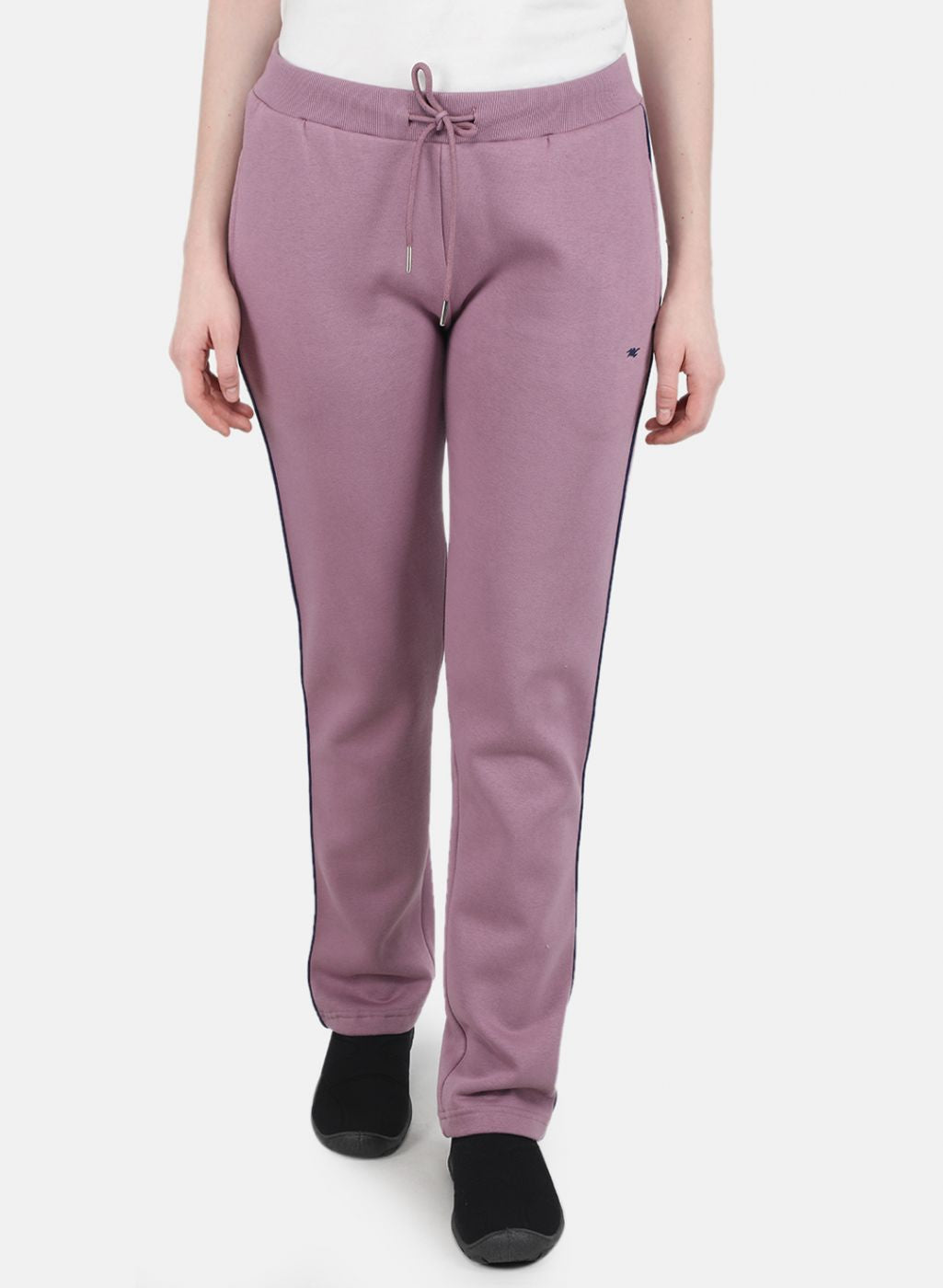 Women Purple Regular Fit Winter Lower